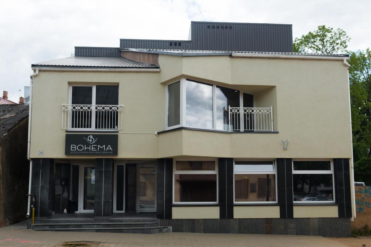 ホテル Bohema Telšiai エクステリア 写真